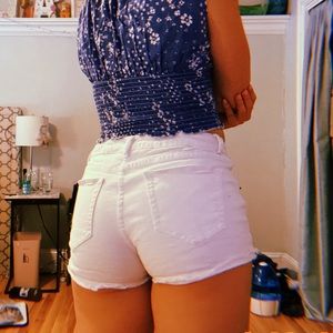 White shorts
